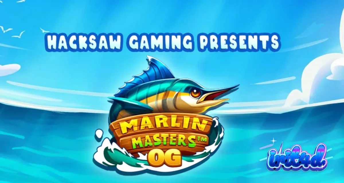 Tampilan visual cerah dan fitur memancing dalam permainan slot Marlin Masters OG